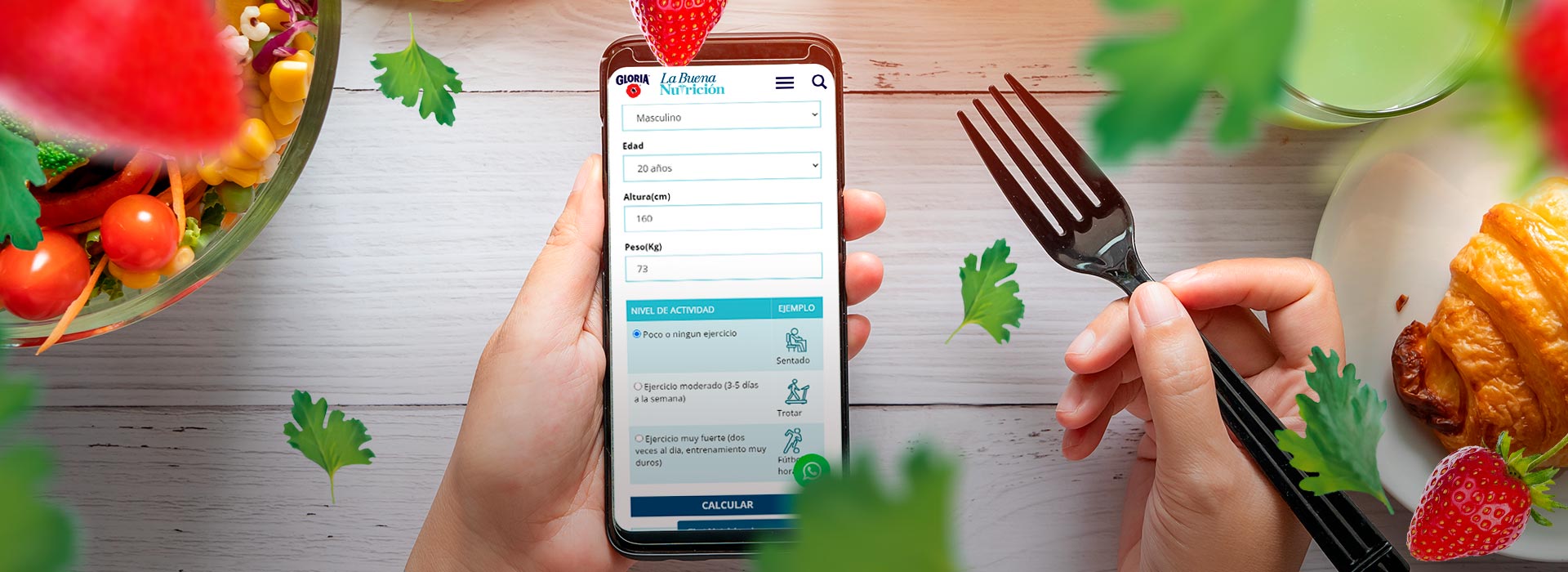 Con este contador de calorías online sabrás mantener un peso saludable