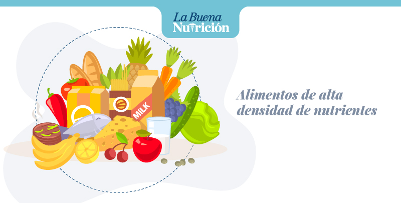 alimentos alta densidad de nutrientes