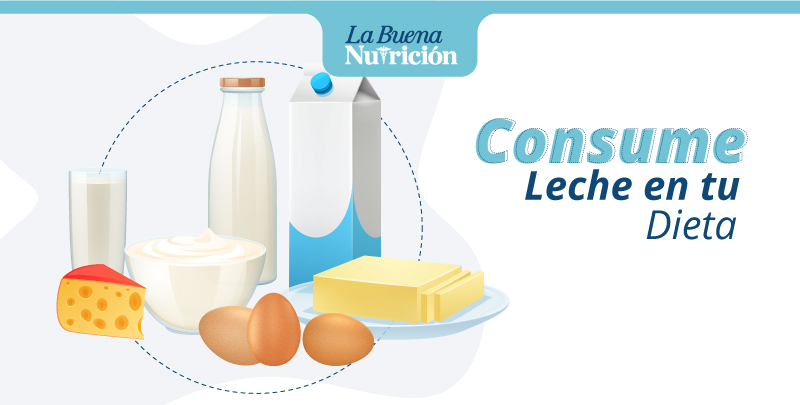 Agrega leche a tu dieta