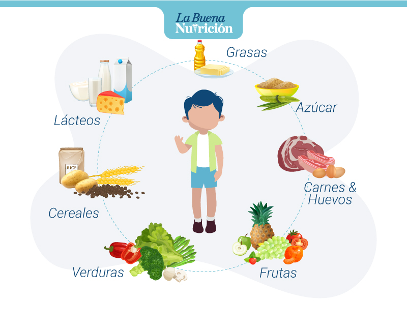 alimentos para ninos