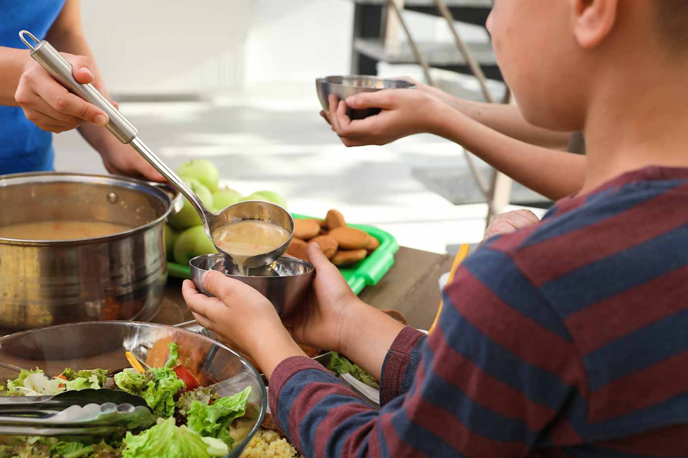 Alimentación saludable para estudiantes