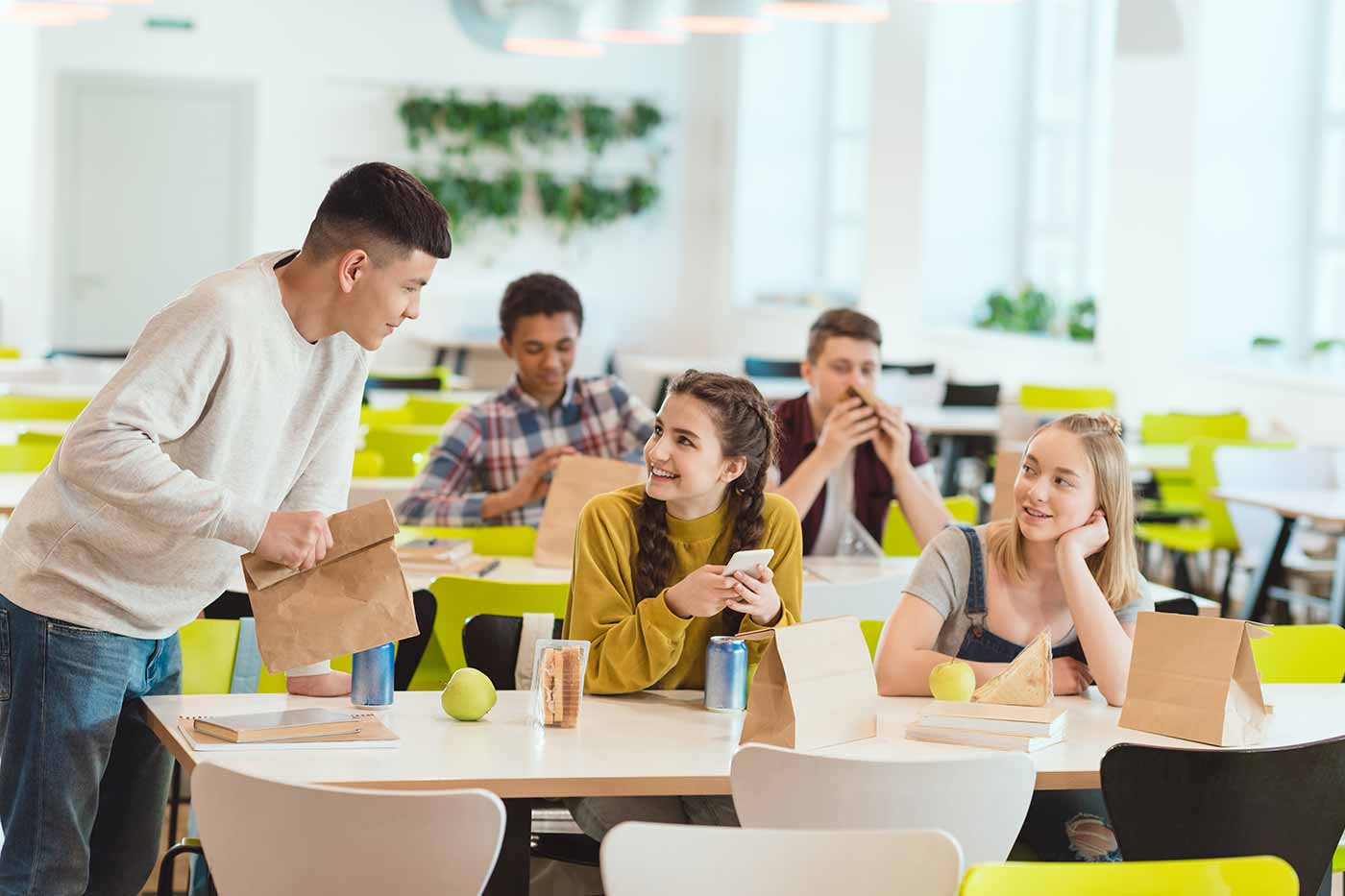 Alimentación saludable para estudiantes