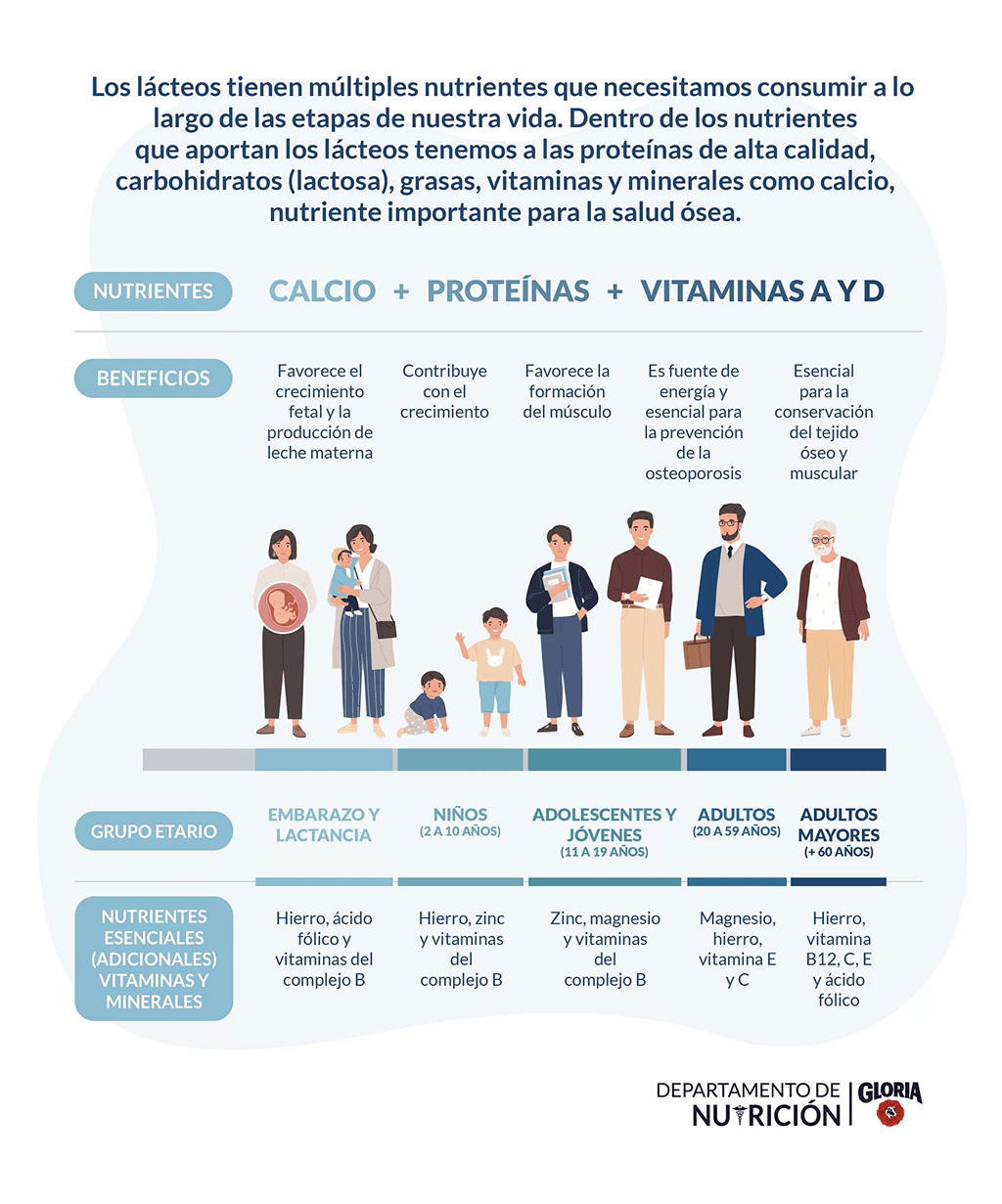 Cuando somos adultos, ¿ya no debemos consumir lácteos?